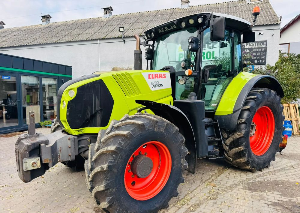Claas Arion 650 - Tractor: foto 2 Claas Arion 650 - Tractor: foto 2