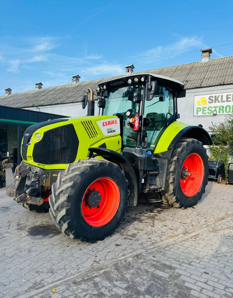 Claas Axion 830 Cebis - Tractor: foto 1 Claas Axion 830 Cebis - Tractor: foto 1