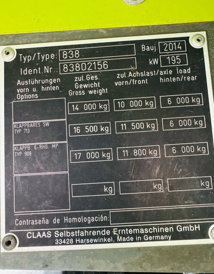 Cosechadora de granos Claas Tucano 430 APS: foto 15 Cosechadora de granos Claas Tucano 430 APS: foto 15