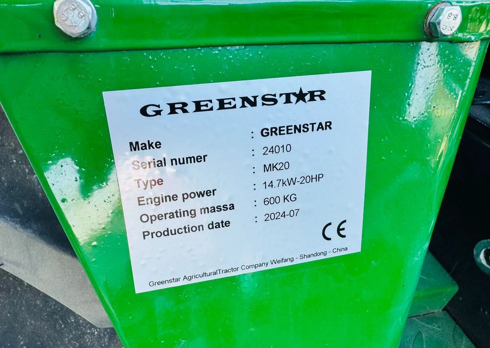 Tractor Inny Greenstar MK20: foto 19