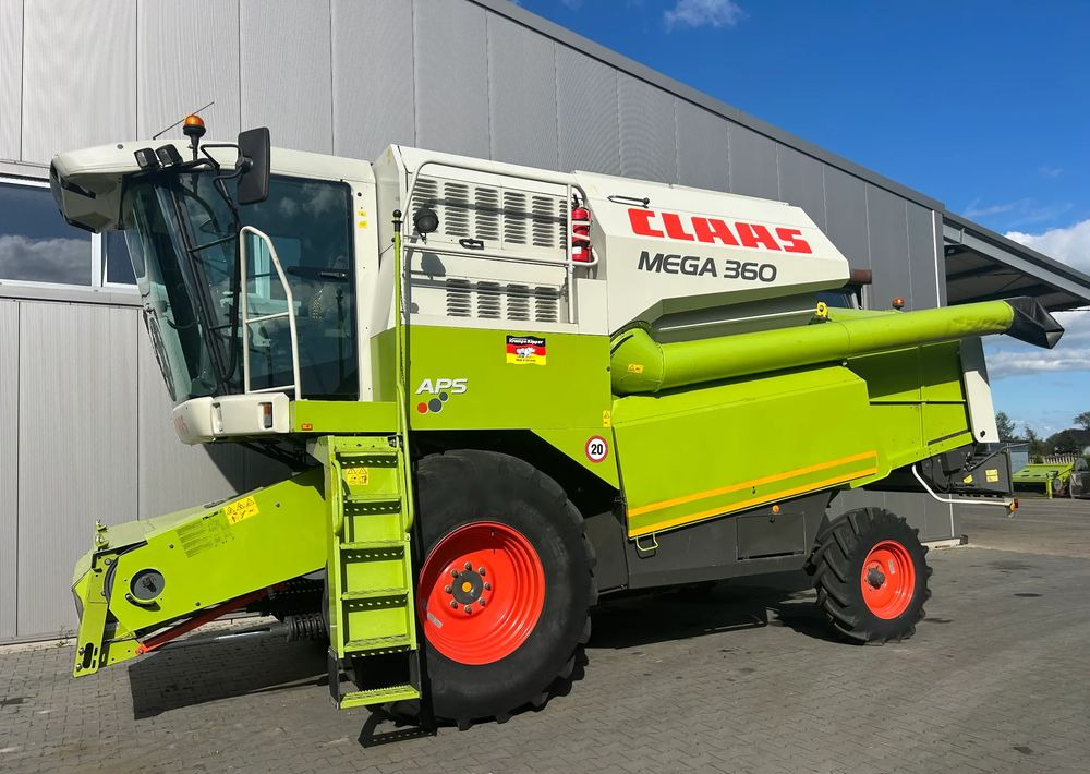 Claas Mega 360 - Cosechadora de granos: foto 1 Claas Mega 360 - Cosechadora de granos: foto 1