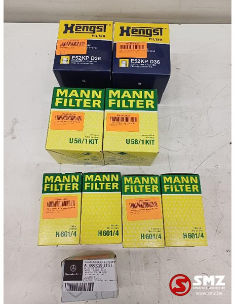 Mercedes-Benz Lot van 9 filters - Filtro de combustible para Camión: foto 1 Mercedes-Benz Lot van 9 filters - Filtro de combustible para Camión: foto 1