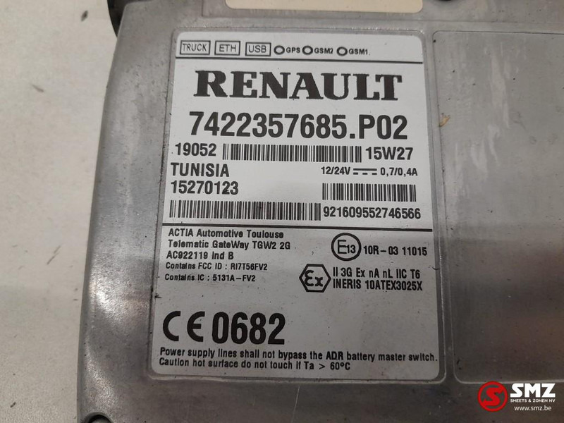 Unidad de control para Camión Renault Occ ECU Telematic Gateway regeleenheid Renault: foto 6