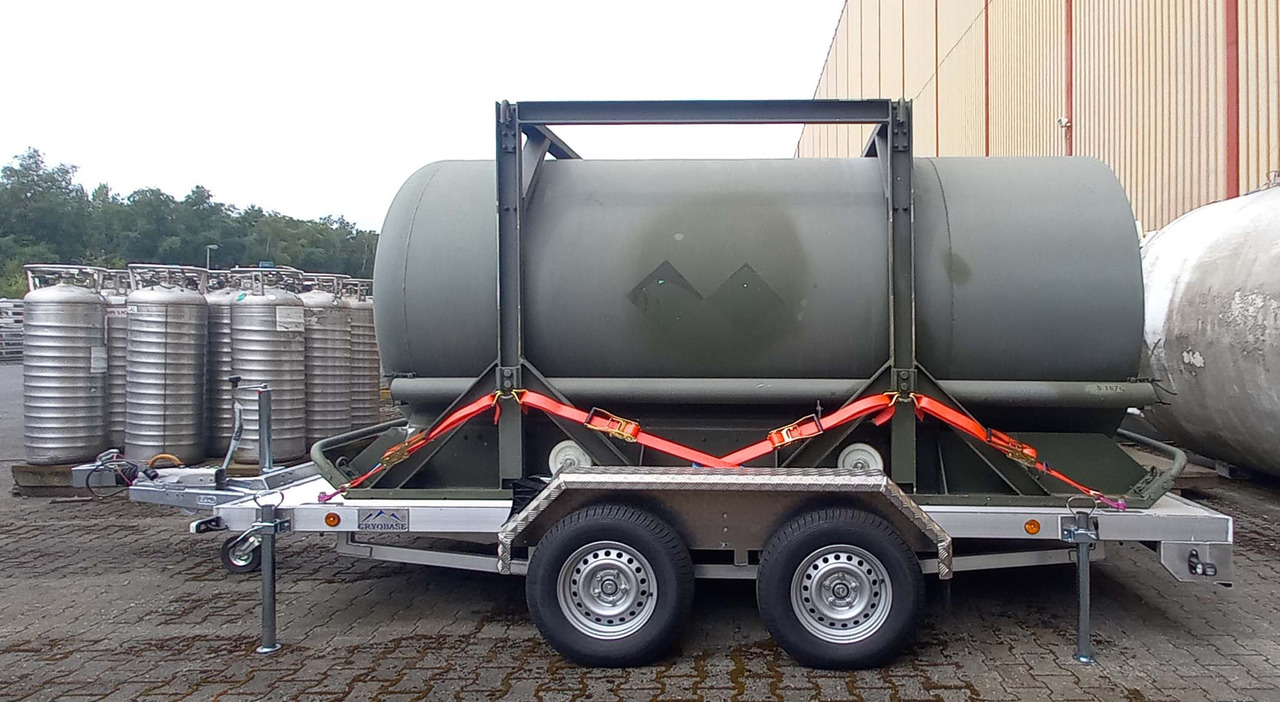 CRYOBASE Gas tank cryogenic trailer used for nitrogen, oxygen, argon - Remolque cisterna: foto 2 CRYOBASE Gas tank cryogenic trailer used for nitrogen, oxygen, argon - Remolque cisterna: foto 2