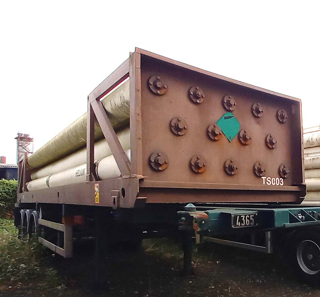 FRUEHAUF Gas, compressed helium, hydrogen, Wasserstoff, 196 bar - Semirremolque cisterna: foto 1 FRUEHAUF Gas, compressed helium, hydrogen, Wasserstoff, 196 bar - Semirremolque cisterna: foto 1