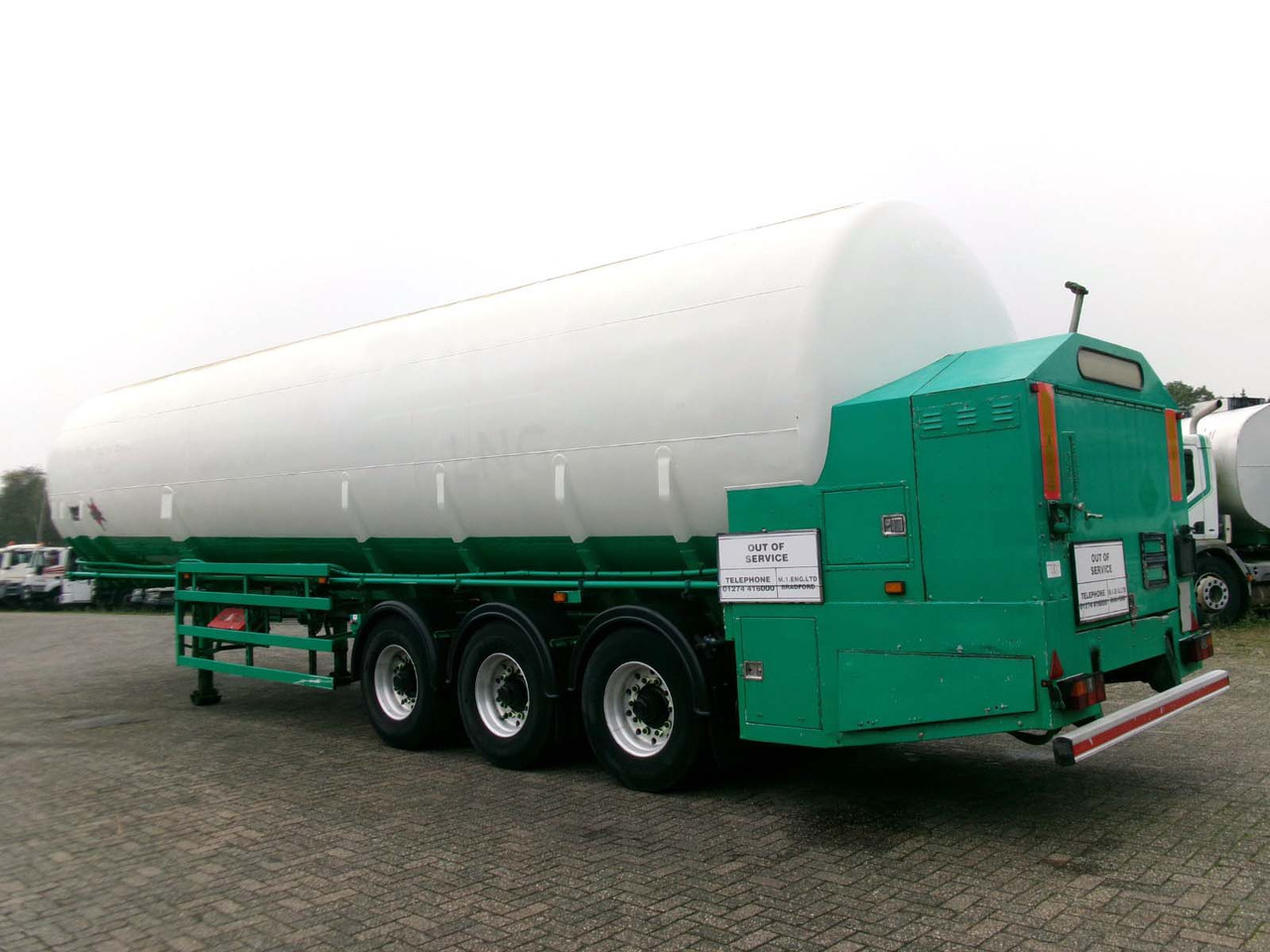 M1 Engineering Gas tank semi-trailer cryogenic used for LNG Methan Methane - Semirremolque cisterna: foto 4 M1 Engineering Gas tank semi-trailer cryogenic used for LNG Methan Methane - Semirremolque cisterna: foto 4