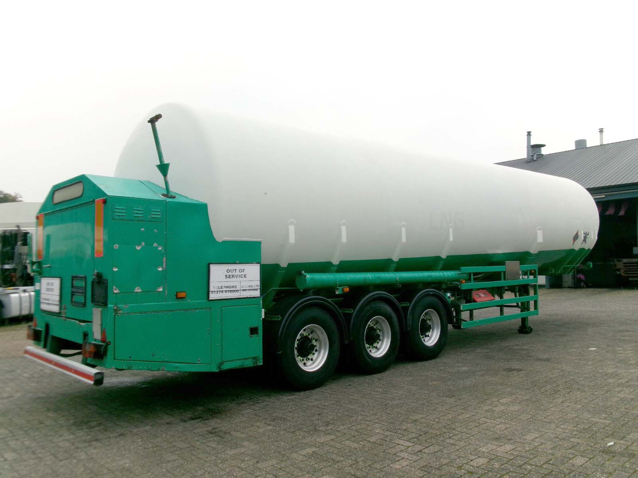 M1 Engineering Gas tank semi-trailer cryogenic used for LNG Methan Methane - Semirremolque cisterna: foto 3 M1 Engineering Gas tank semi-trailer cryogenic used for LNG Methan Methane - Semirremolque cisterna: foto 3