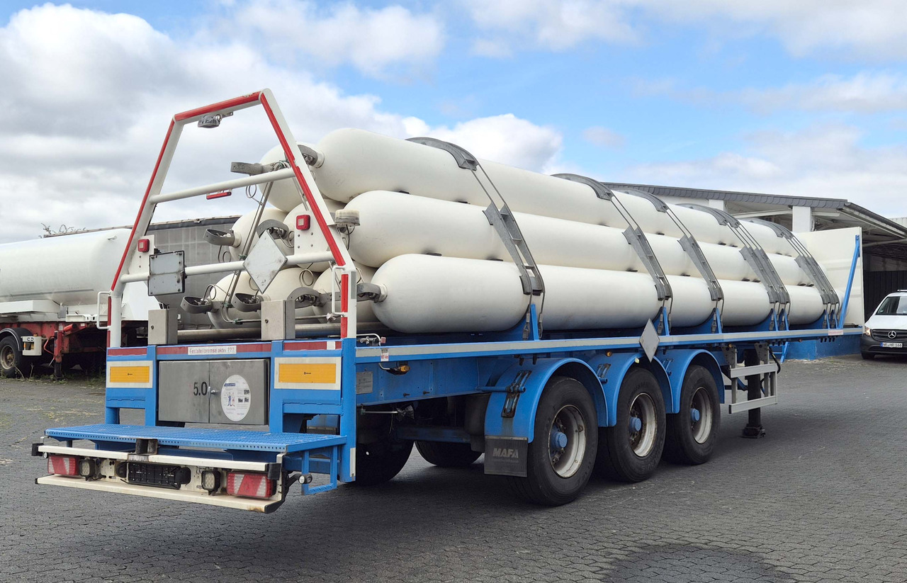 MAFA Gas tank tube semi-trailer used for compressed helium, hydrogen, Wasserstoff, methane, CNG - Semirremolque cisterna: foto 3 MAFA Gas tank tube semi-trailer used for compressed helium, hydrogen, Wasserstoff, methane, CNG - Semirremolque cisterna: foto 3