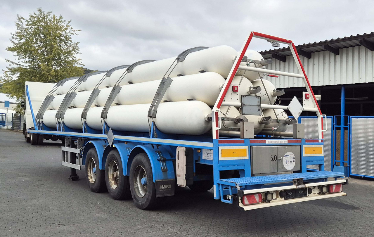 MAFA Gas tank tube semi-trailer used for compressed helium, hydrogen, Wasserstoff, methane, CNG - Semirremolque cisterna: foto 4 MAFA Gas tank tube semi-trailer used for compressed helium, hydrogen, Wasserstoff, methane, CNG - Semirremolque cisterna: foto 4