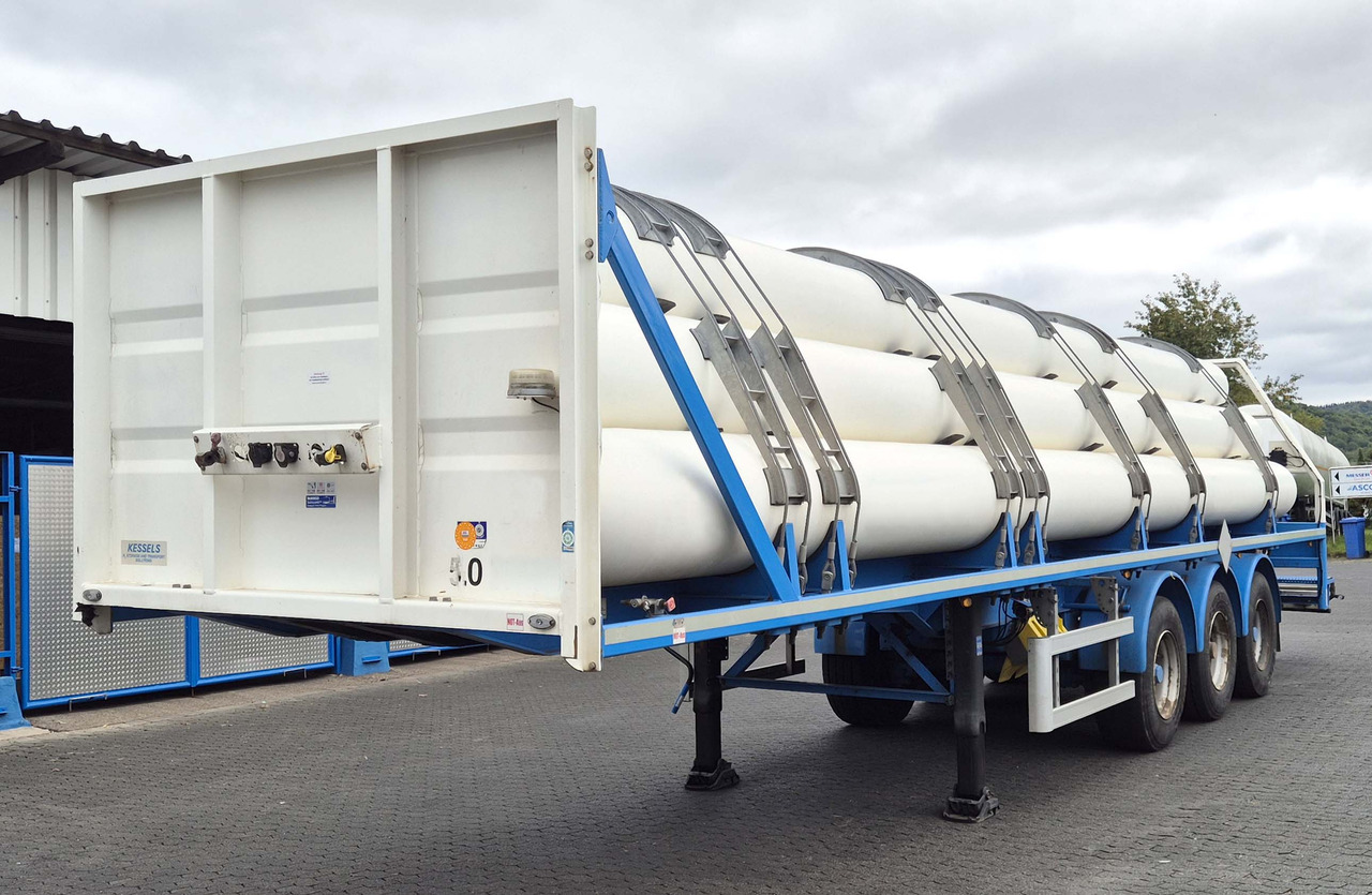 MAFA Gas tank tube semi-trailer used for compressed helium, hydrogen, Wasserstoff, methane, CNG - Semirremolque cisterna: foto 2 MAFA Gas tank tube semi-trailer used for compressed helium, hydrogen, Wasserstoff, methane, CNG - Semirremolque cisterna: foto 2
