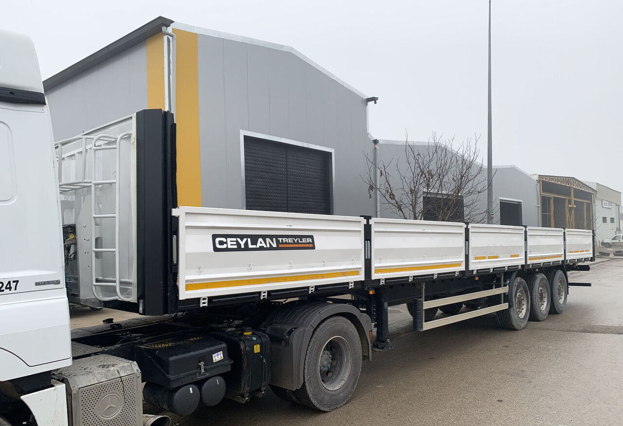 CEYLAN 3 AXLES FLATBED&PLATFORM WITH SIDE COVER - Semirremolque plataforma/ Caja abierta: foto 4 CEYLAN 3 AXLES FLATBED&PLATFORM WITH SIDE COVER - Semirremolque plataforma/ Caja abierta: foto 4