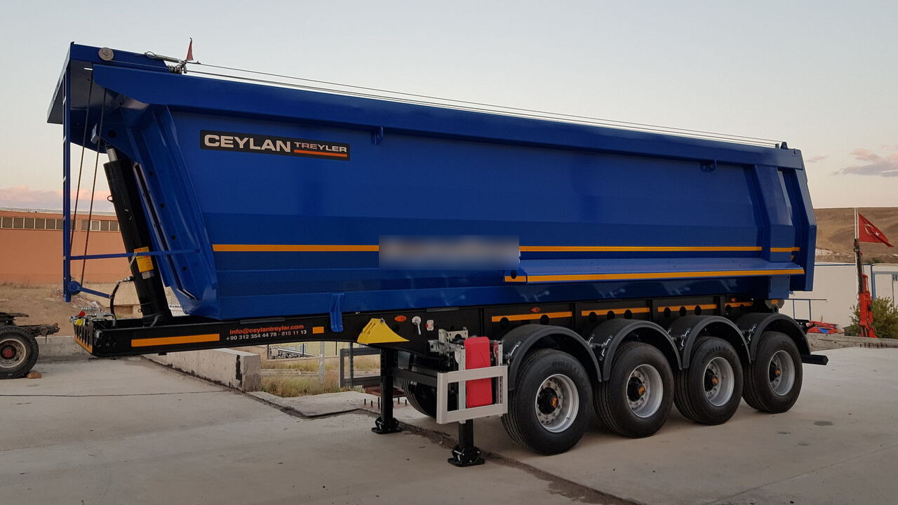 Semirremolque volquete nuevo CEYLAN 35-40 M3 4 AXLE TIPPER: foto 9