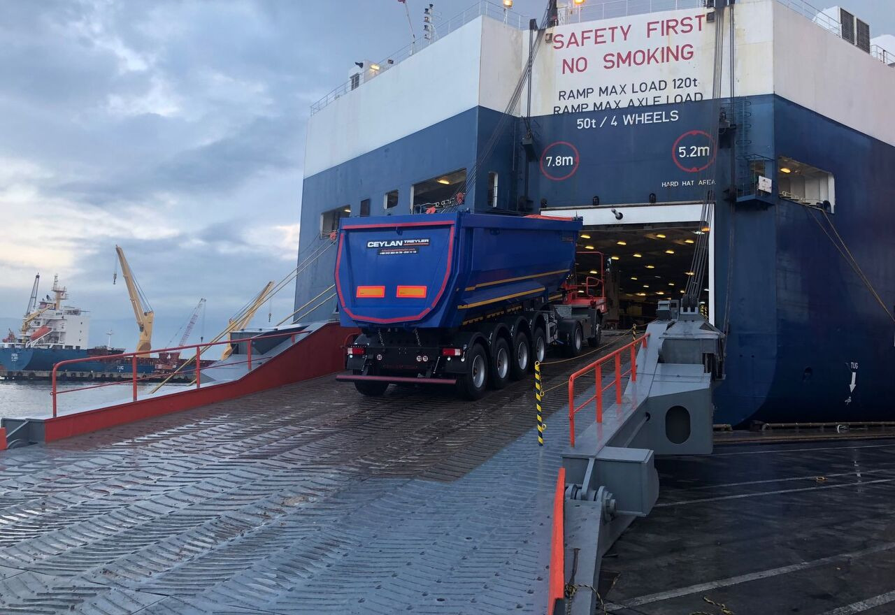 Semirremolque volquete nuevo CEYLAN 35-40 M3 4 AXLE TIPPER: foto 10