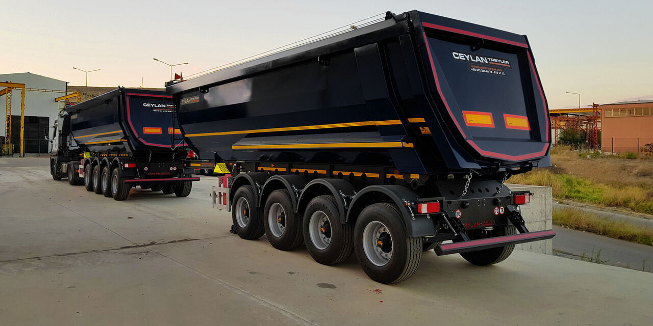 Semirremolque volquete nuevo CEYLAN 35-40 M3 4 AXLE TIPPER: foto 7