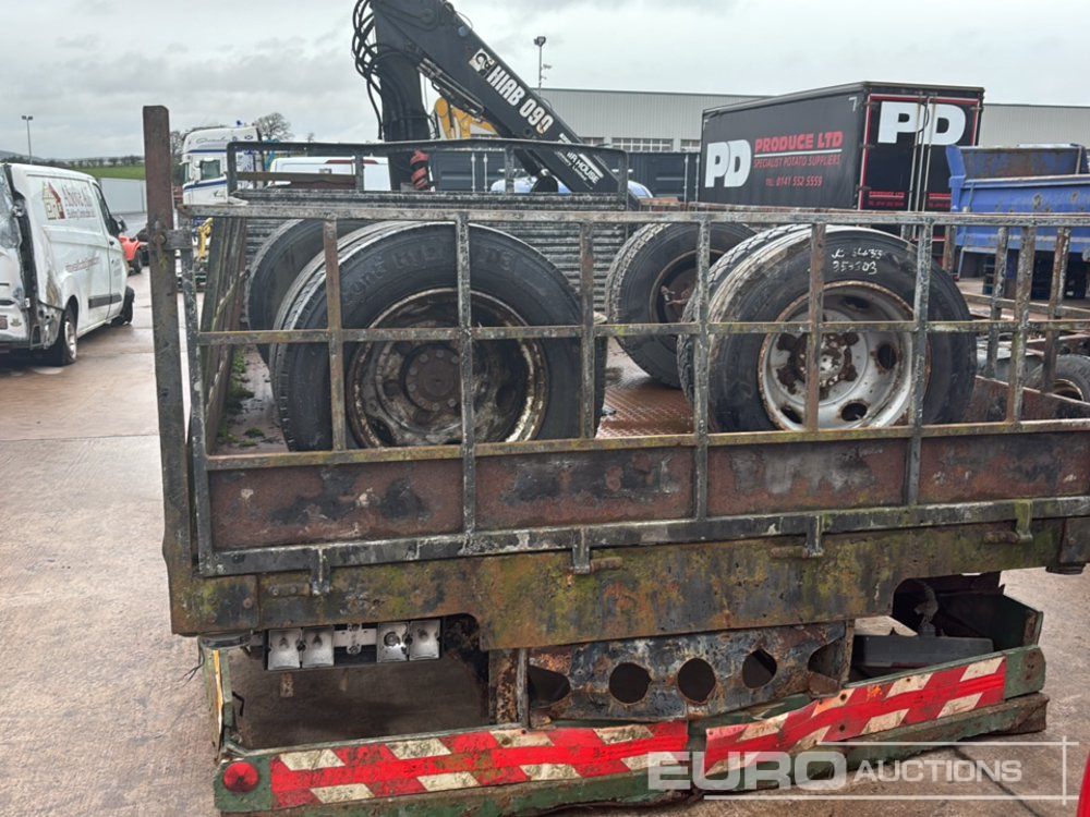 14' x 8' Dropside Body, Hiab 090 Crane - Carrocería abierta: foto 4 14' x 8' Dropside Body, Hiab 090 Crane - Carrocería abierta: foto 4