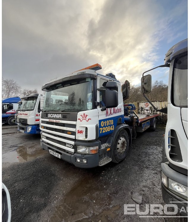 1997 Scania 124L-360 - Grua de remolque autos: foto 1 1997 Scania 124L-360 - Grua de remolque autos: foto 1