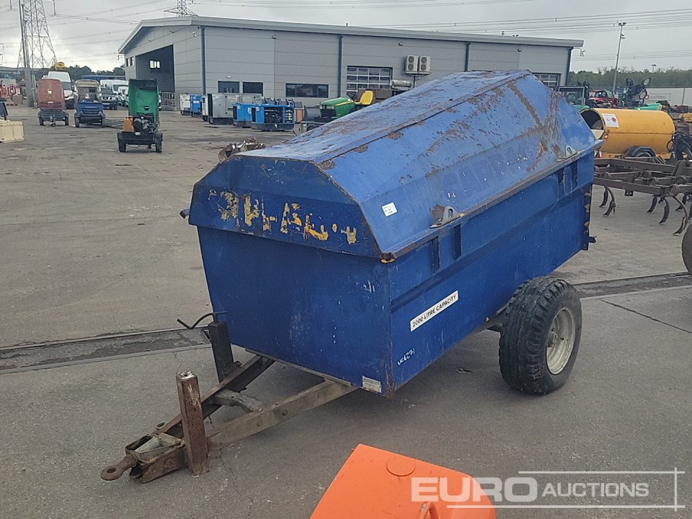 2000 Litre Single Axle Bunded Fuel Bowser - Tanque de almacenamiento: foto 1 2000 Litre Single Axle Bunded Fuel Bowser - Tanque de almacenamiento: foto 1