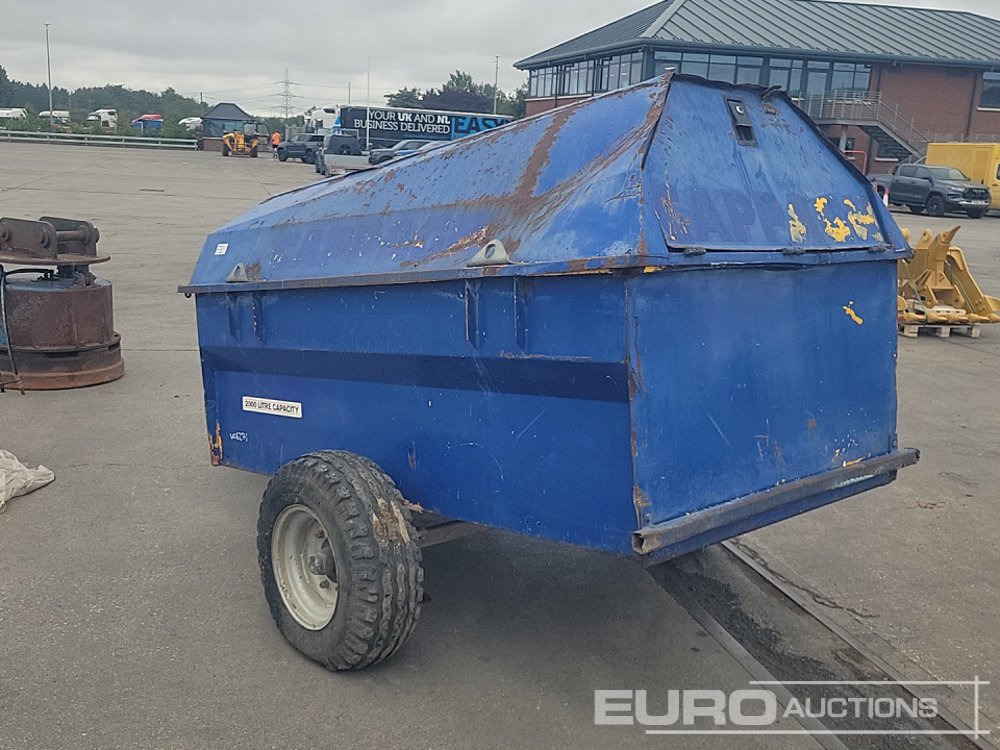 2000 Litre Single Axle Bunded Fuel Bowser - Tanque de almacenamiento: foto 3 2000 Litre Single Axle Bunded Fuel Bowser - Tanque de almacenamiento: foto 3