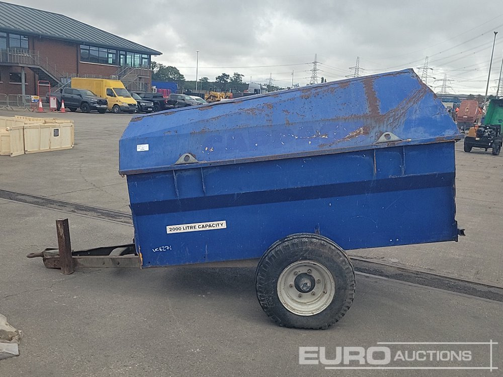 2000 Litre Single Axle Bunded Fuel Bowser - Tanque de almacenamiento: foto 2 2000 Litre Single Axle Bunded Fuel Bowser - Tanque de almacenamiento: foto 2