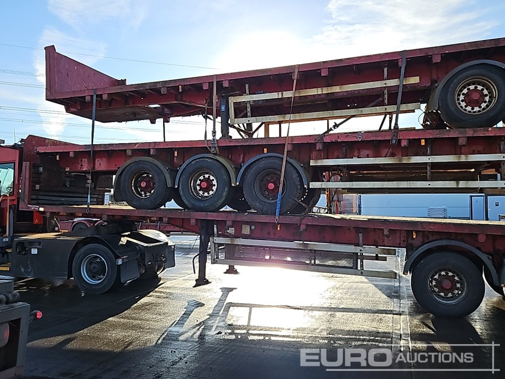2006 Dennison Trailers Tri Axle Flatbed Trailer (3 of) - Semirremolque plataforma/ Caja abierta: foto 2 2006 Dennison Trailers Tri Axle Flatbed Trailer (3 of) - Semirremolque plataforma/ Caja abierta: foto 2