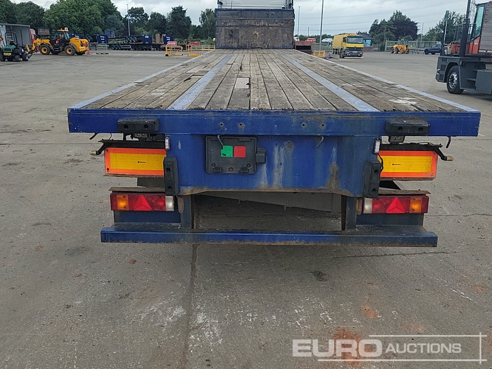 2007 SDC Trailer Tri Axle Extendable Flatbed Trailer, Twist Locks, Rear Steer - Semirremolque plataforma/ Caja abierta: foto 4 2007 SDC Trailer Tri Axle Extendable Flatbed Trailer, Twist Locks, Rear Steer - Semirremolque plataforma/ Caja abierta: foto 4