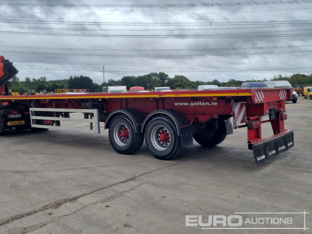 2007 Slemish Trailers EXT 20 BPW2 - Semirremolque plataforma/ Caja abierta: foto 3 2007 Slemish Trailers EXT 20 BPW2 - Semirremolque plataforma/ Caja abierta: foto 3