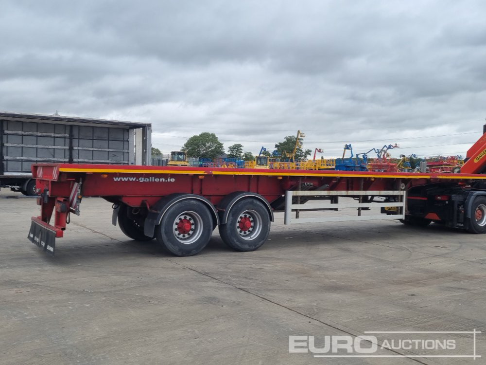 2007 Slemish Trailers EXT 20 BPW2 - Semirremolque plataforma/ Caja abierta: foto 5 2007 Slemish Trailers EXT 20 BPW2 - Semirremolque plataforma/ Caja abierta: foto 5