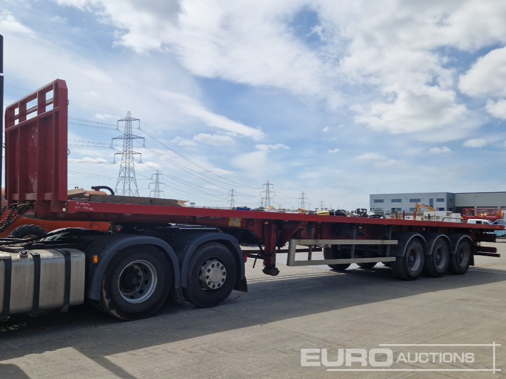 2008 SDC Trailers Tri Axle Extendable Flatbed Trailer - Semirremolque plataforma/ Caja abierta: foto 1 2008 SDC Trailers Tri Axle Extendable Flatbed Trailer - Semirremolque plataforma/ Caja abierta: foto 1