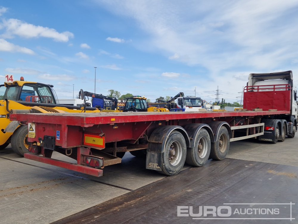 2008 SDC Trailers Tri Axle Extendable Flatbed Trailer - Semirremolque plataforma/ Caja abierta: foto 5 2008 SDC Trailers Tri Axle Extendable Flatbed Trailer - Semirremolque plataforma/ Caja abierta: foto 5