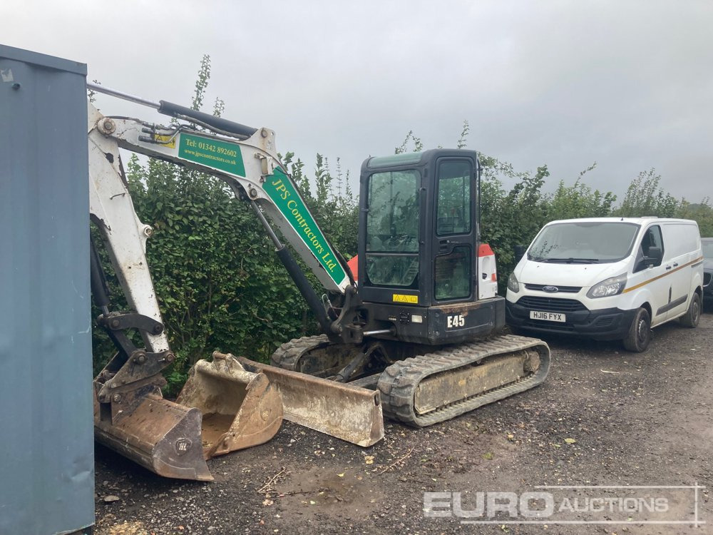 2011 Bobcat E45 - Miniexcavadora: foto 1 2011 Bobcat E45 - Miniexcavadora: foto 1