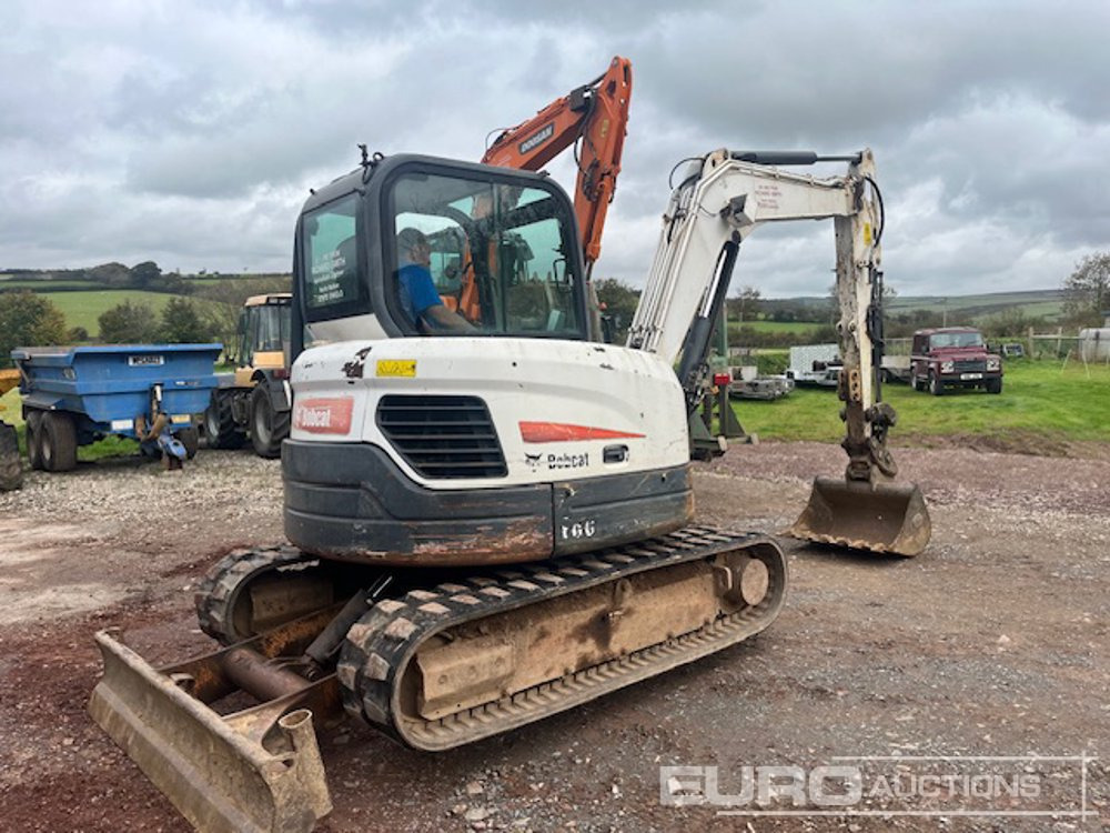2011 Bobcat E60 EA - Miniexcavadora: foto 3 2011 Bobcat E60 EA - Miniexcavadora: foto 3