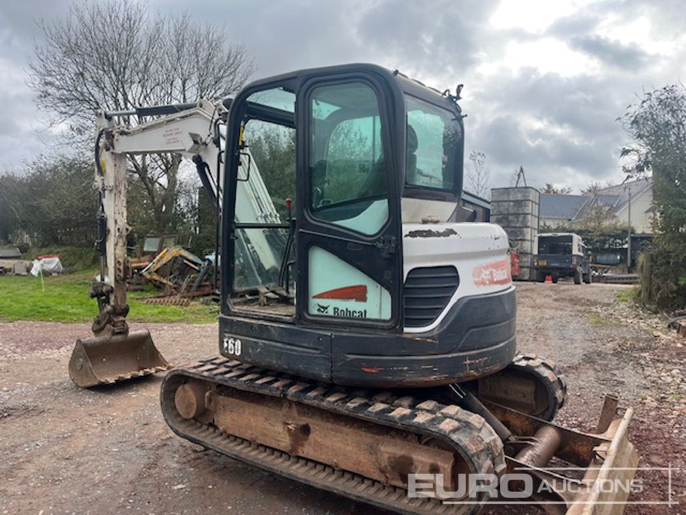 2011 Bobcat E60 EA - Miniexcavadora: foto 4 2011 Bobcat E60 EA - Miniexcavadora: foto 4