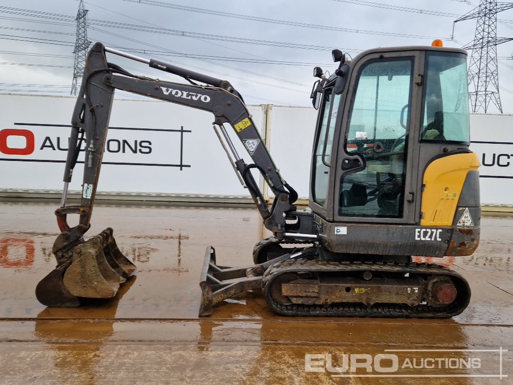 2011 Volvo EC27C - Miniexcavadora: foto 2 2011 Volvo EC27C - Miniexcavadora: foto 2