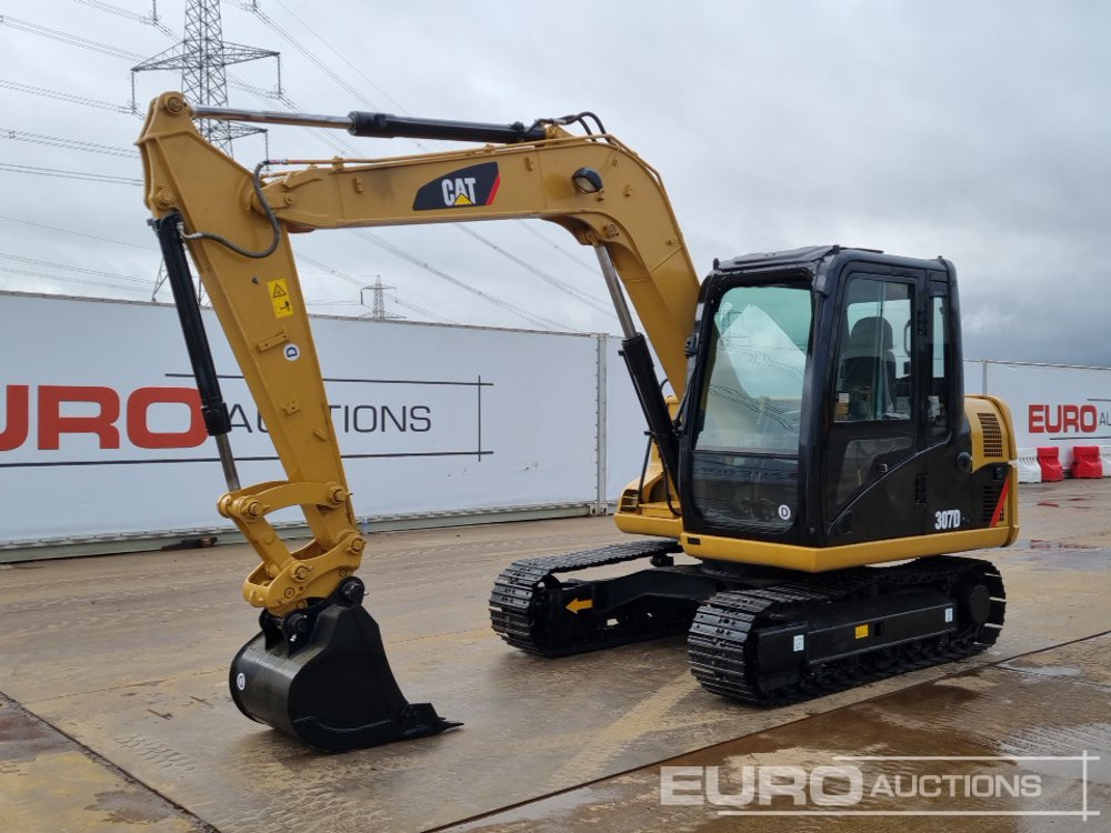 2012 CAT 307D - Miniexcavadora: foto 1 2012 CAT 307D - Miniexcavadora: foto 1