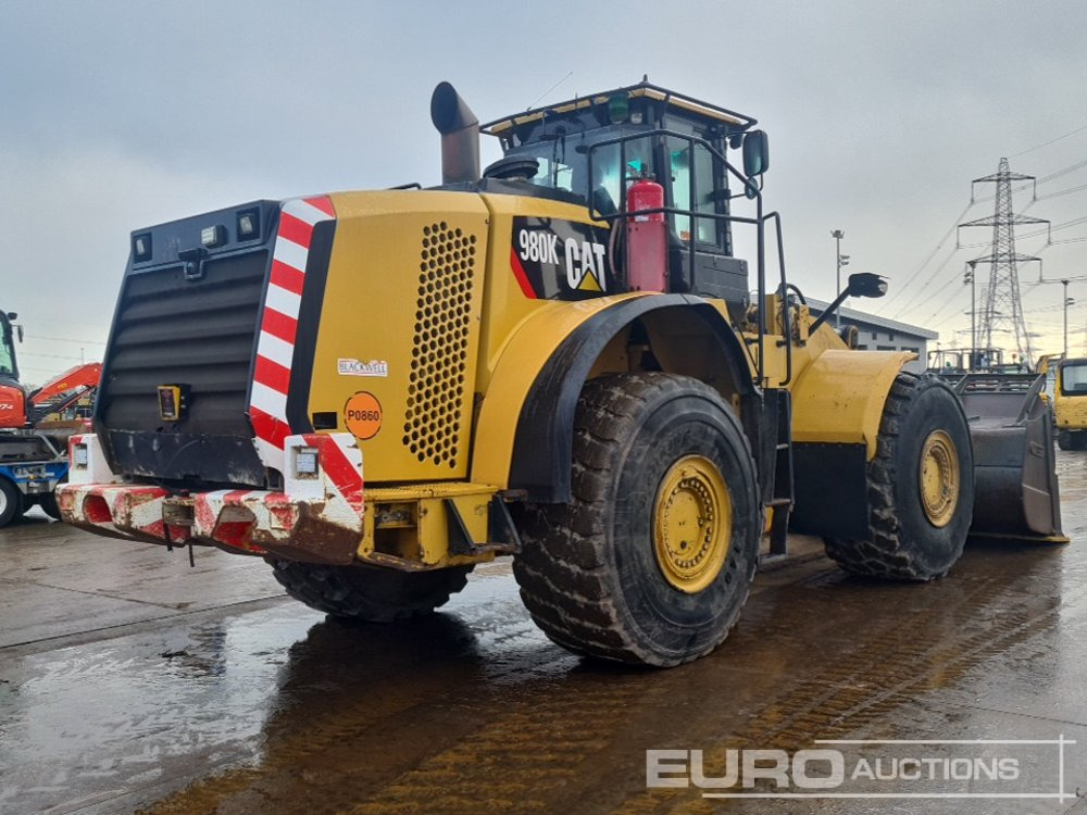 2012 CAT 980K - Cargadora de ruedas: foto 5 2012 CAT 980K - Cargadora de ruedas: foto 5