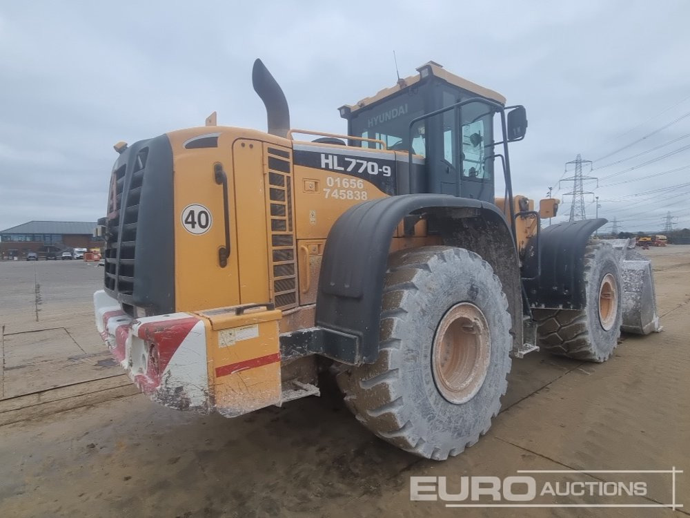 2012 Hyundai HL770-9 - Cargadora de ruedas: foto 5 2012 Hyundai HL770-9 - Cargadora de ruedas: foto 5
