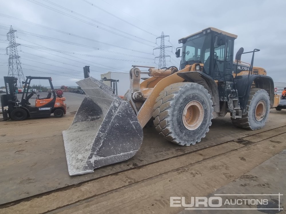2012 Hyundai HL770-9 - Cargadora de ruedas: foto 1 2012 Hyundai HL770-9 - Cargadora de ruedas: foto 1
