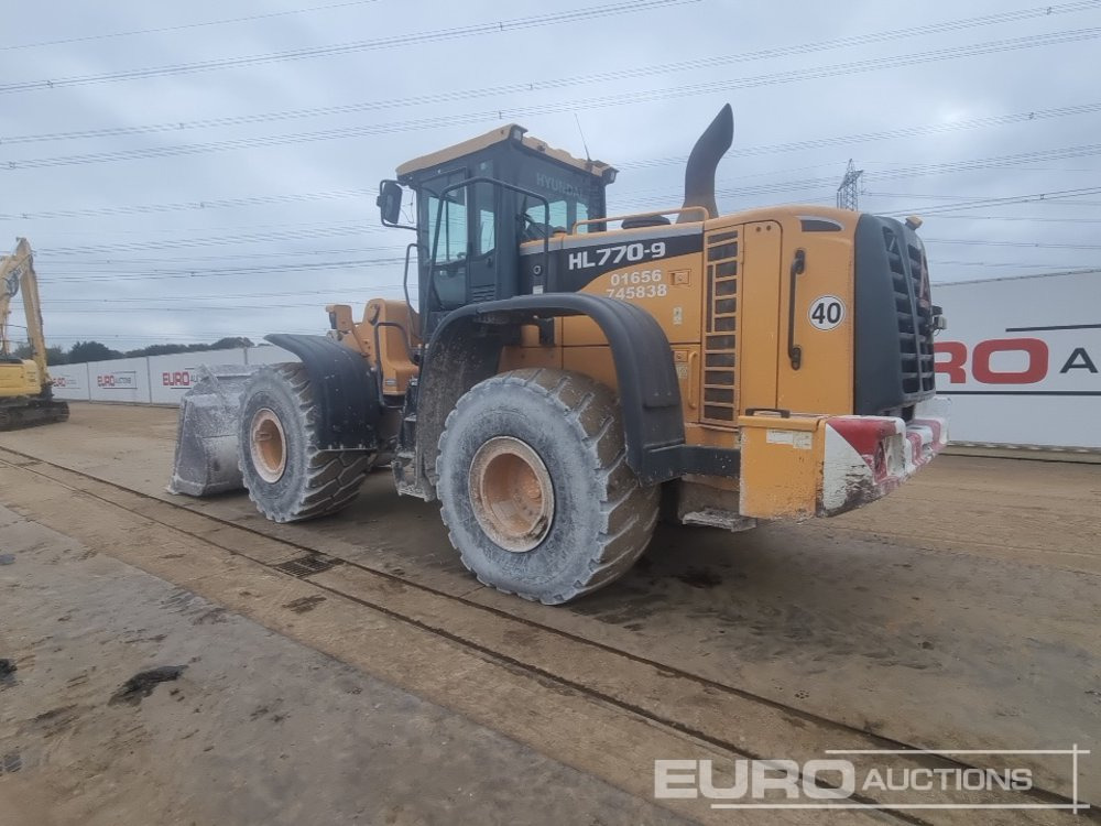 2012 Hyundai HL770-9 - Cargadora de ruedas: foto 3 2012 Hyundai HL770-9 - Cargadora de ruedas: foto 3