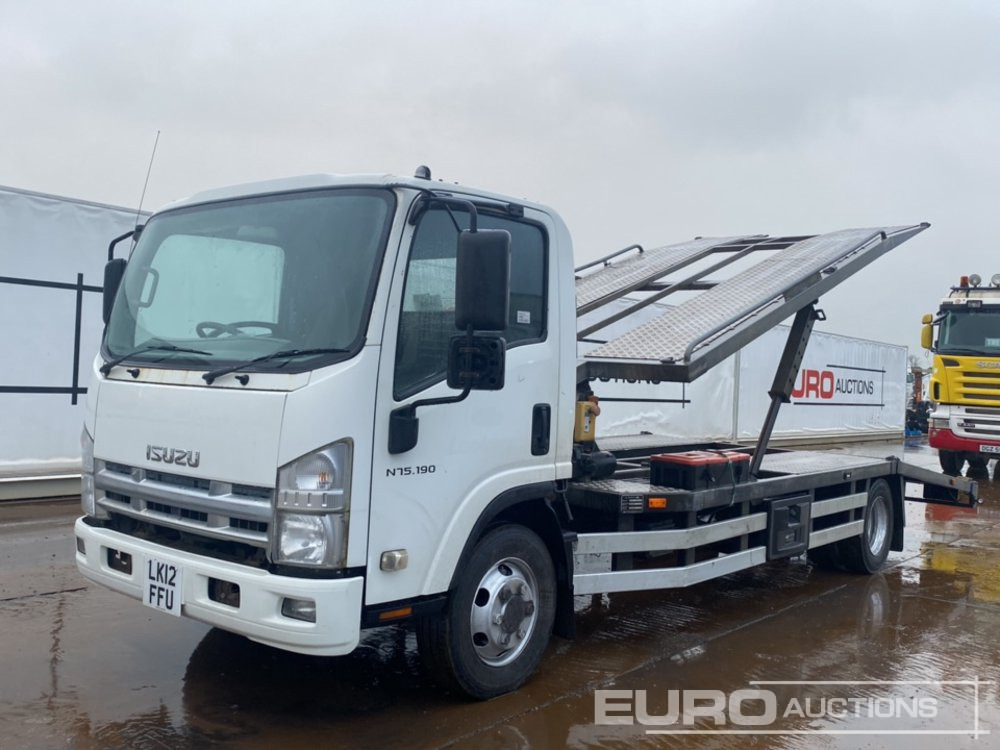 2012 Isuzu N75-190 - Grua de remolque autos: foto 1 2012 Isuzu N75-190 - Grua de remolque autos: foto 1