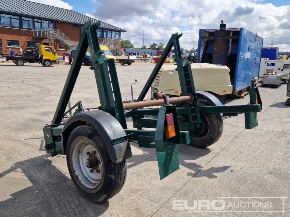 2012 TWS 3.5 Ton Single Axle Cable Reel Trailer - Remolque porta maquinaria: foto 3 2012 TWS 3.5 Ton Single Axle Cable Reel Trailer - Remolque porta maquinaria: foto 3