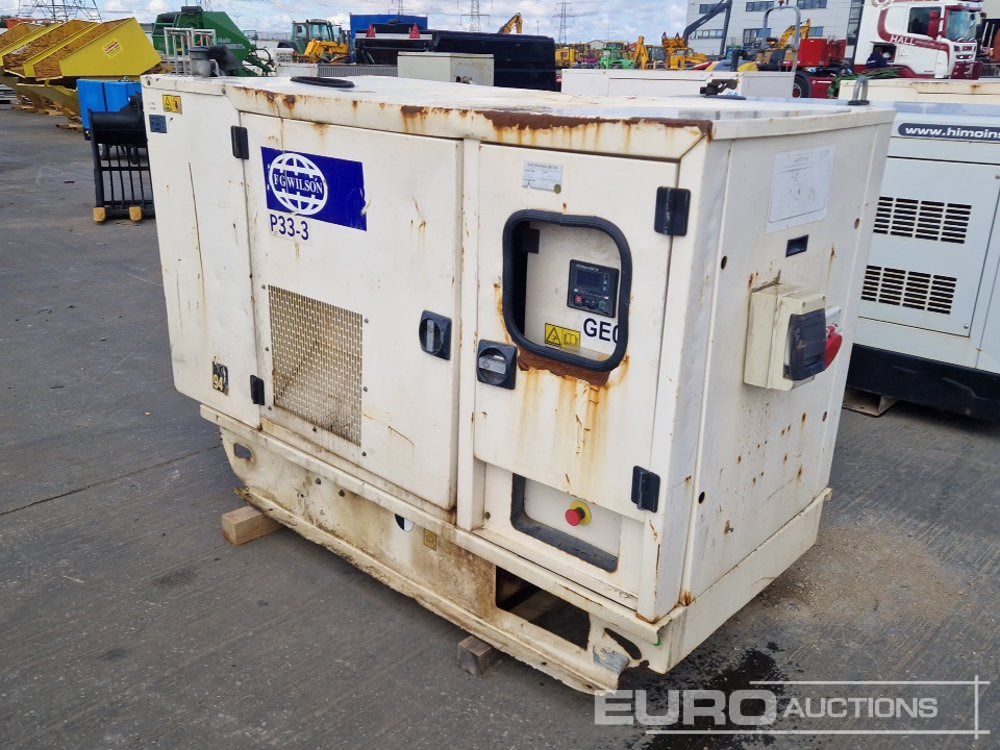 2013 FG Wilson P33-3 - Generador industriale: foto 1 2013 FG Wilson P33-3 - Generador industriale: foto 1