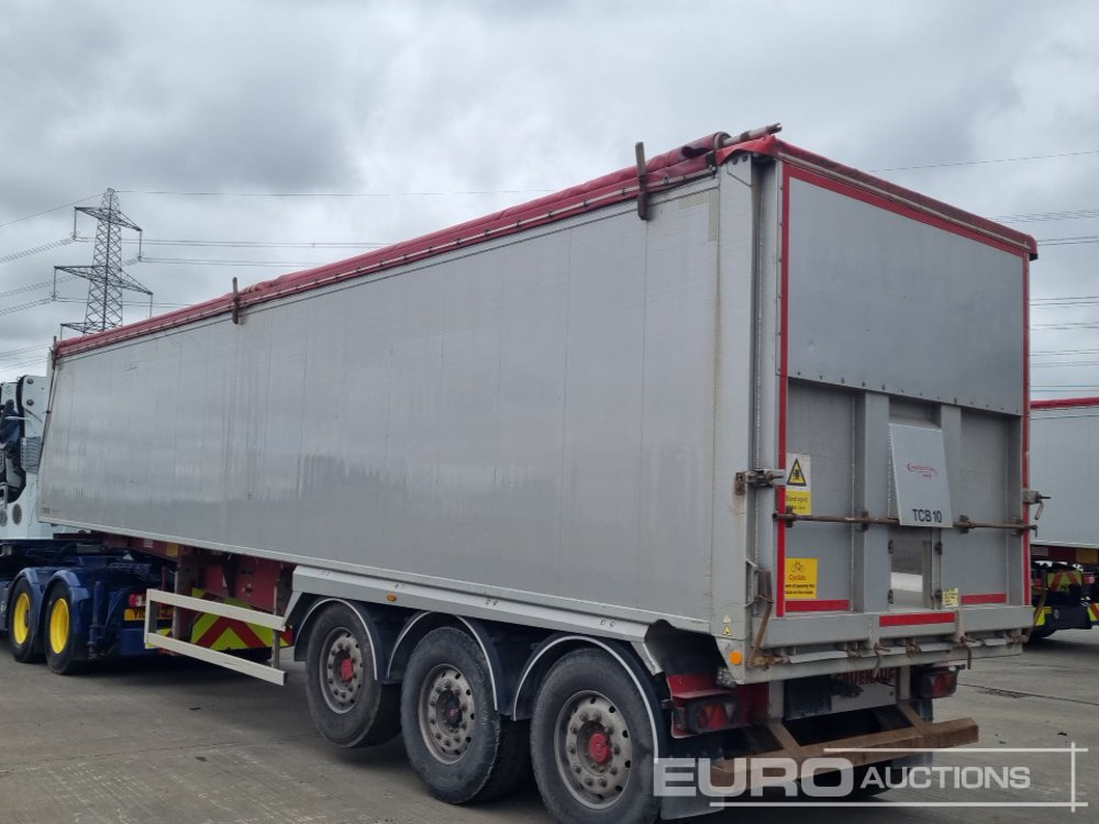 2013 Fruehauf Tri Axle Bulk Tipping Trailer, Lift Axle, Easy Sheet - Semirremolque volquete: foto 3 2013 Fruehauf Tri Axle Bulk Tipping Trailer, Lift Axle, Easy Sheet - Semirremolque volquete: foto 3