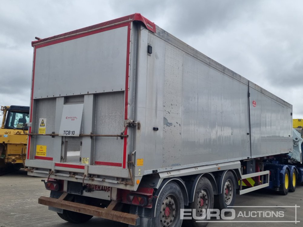 2013 Fruehauf Tri Axle Bulk Tipping Trailer, Lift Axle, Easy Sheet - Semirremolque volquete: foto 5 2013 Fruehauf Tri Axle Bulk Tipping Trailer, Lift Axle, Easy Sheet - Semirremolque volquete: foto 5