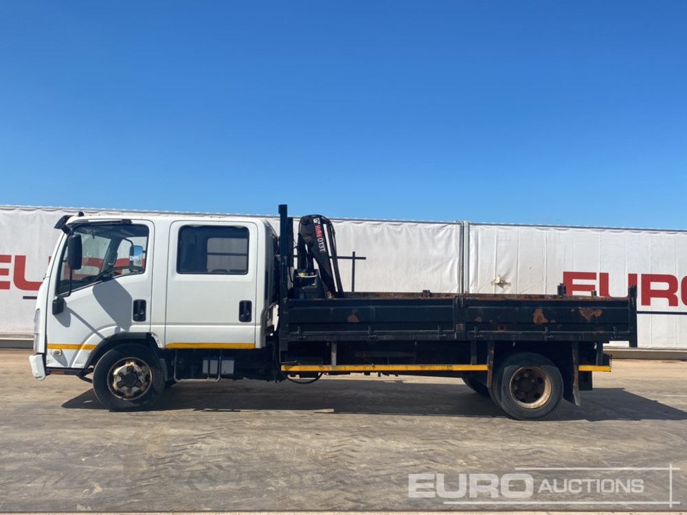 2013 Isuzu 7.5 Ton Crew Cab Dropside Tipper Lorry, Manual Gearbox (Irish Reg. Docs. Available) - Camión volquete: foto 2 2013 Isuzu 7.5 Ton Crew Cab Dropside Tipper Lorry, Manual Gearbox (Irish Reg. Docs. Available) - Camión volquete: foto 2