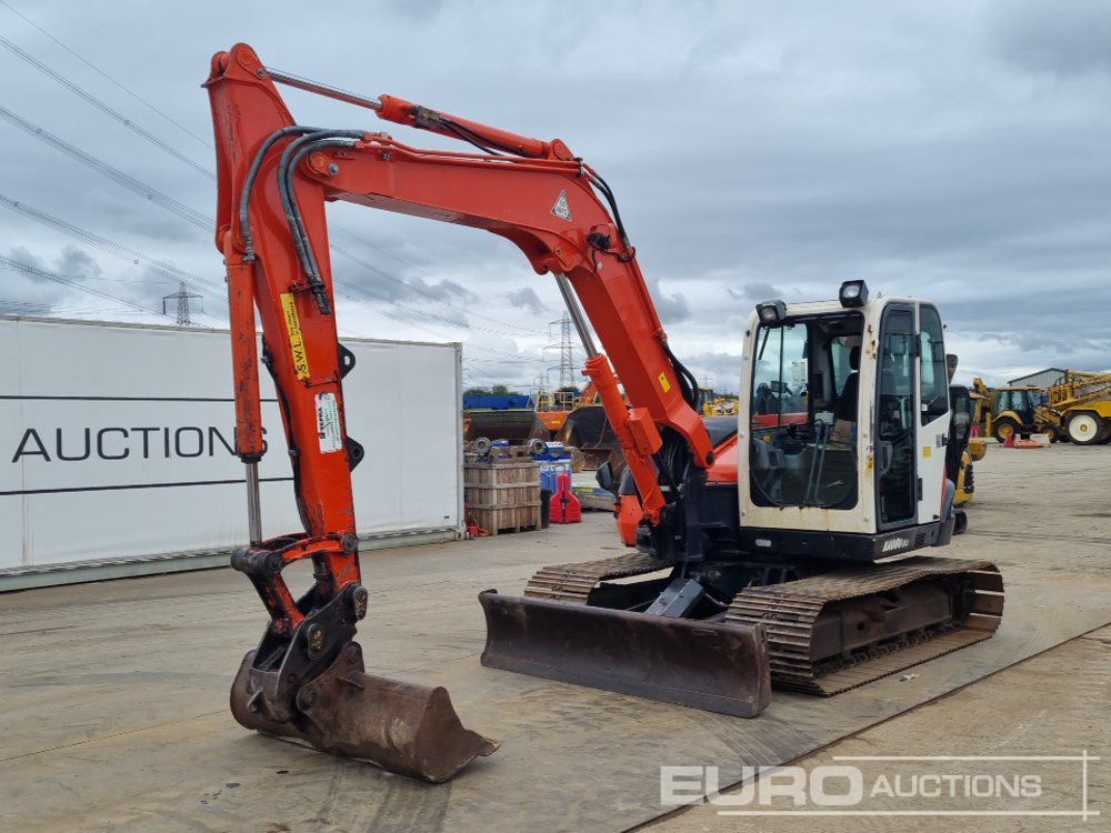 2013 Kubota KX080-3 - Miniexcavadora: foto 1 2013 Kubota KX080-3 - Miniexcavadora: foto 1