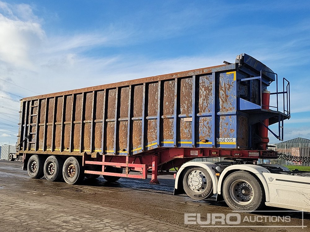 Semirremolque volquete 2013 Rothdean Tri Axle Bulk Tipping Trailer: foto 7