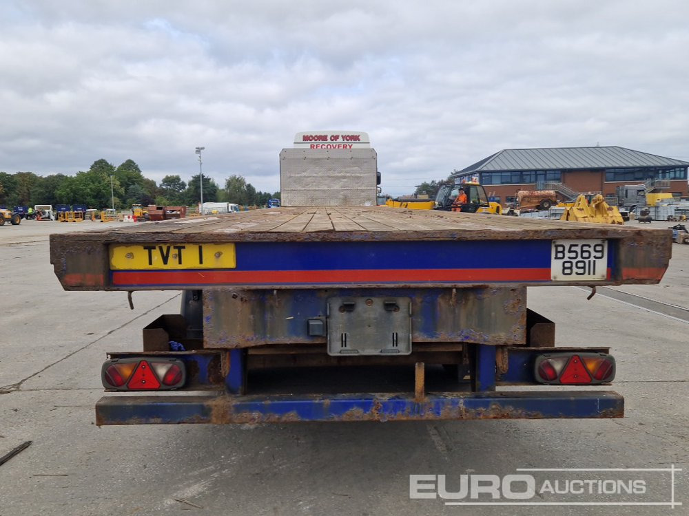 2013 SDC Trailer Tri Axle Flatbed Trailer, Twist Locks - Semirremolque plataforma/ Caja abierta: foto 4 2013 SDC Trailer Tri Axle Flatbed Trailer, Twist Locks - Semirremolque plataforma/ Caja abierta: foto 4