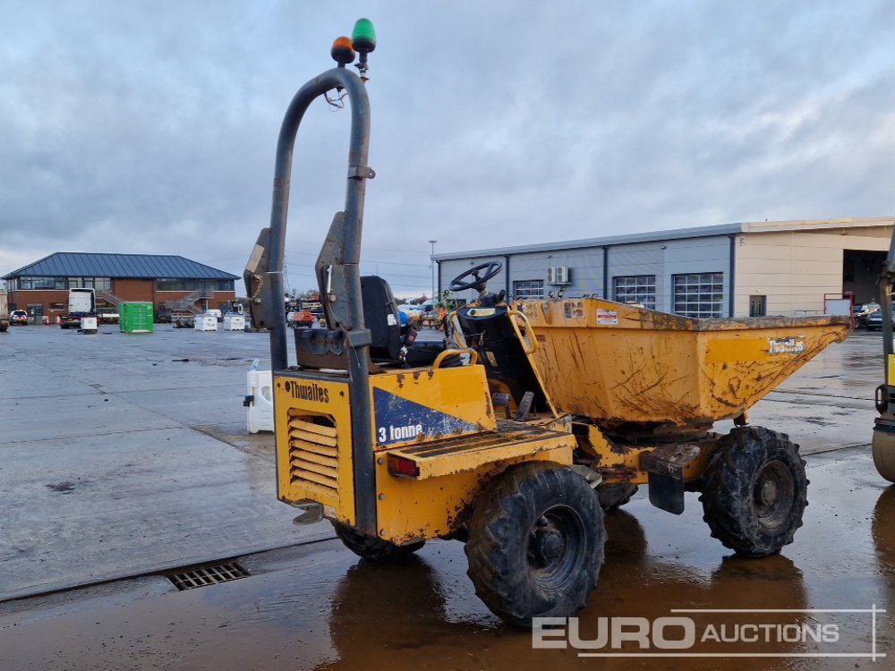 2013 Thwaites 3 Ton Swivel Skip Dumper, Roll Bar - Minidumper: foto 5 2013 Thwaites 3 Ton Swivel Skip Dumper, Roll Bar - Minidumper: foto 5