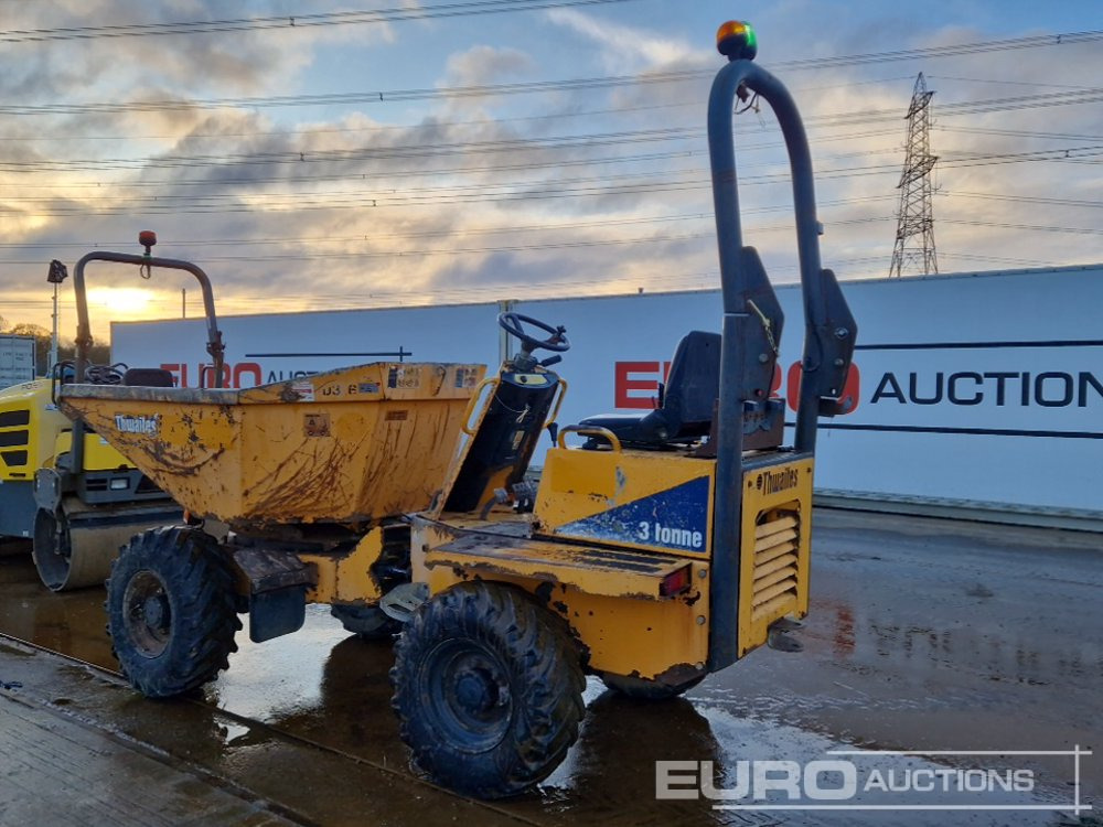 2013 Thwaites 3 Ton Swivel Skip Dumper, Roll Bar - Minidumper: foto 3 2013 Thwaites 3 Ton Swivel Skip Dumper, Roll Bar - Minidumper: foto 3