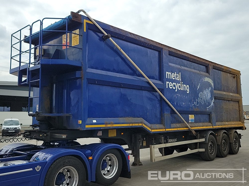 2014 Fruehauf Tri Axle Bulk Tipping Trailer, Easy Sheet - Semirremolque volquete: foto 1 2014 Fruehauf Tri Axle Bulk Tipping Trailer, Easy Sheet - Semirremolque volquete: foto 1